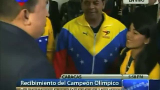 Presidente recibe a Rubén Limardo en Miraflores (PRIMICIA - Primero y Mejor) смотреть онлайн