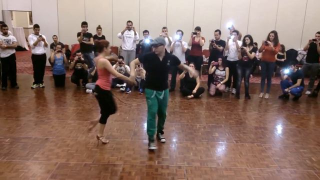 Antonis & Hara (Salsa Y Sueno) Salsa On1 - Thessaloniki Salsa Weekend - Cuba Meets LA 2013 смотреть онлайн