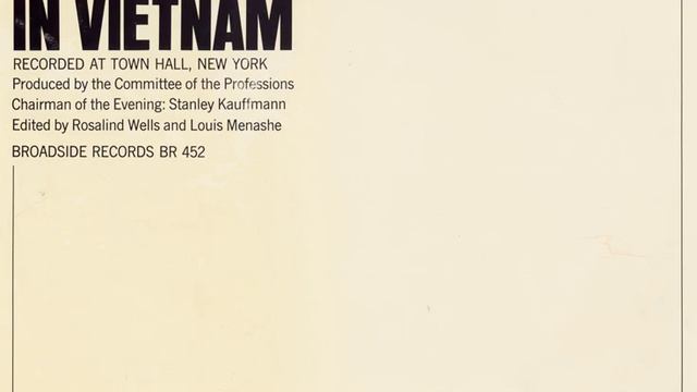 Read-In For Peace Statement