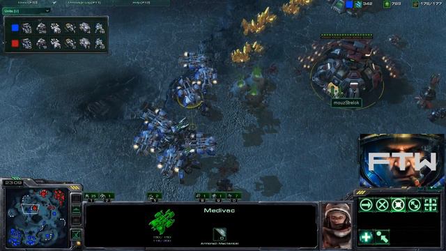 Starcraft 2: mouzStrelok vs SharkGSjoW ESL Go4SC2 #51 Finals Game 1 Part 2 - FTW Broadcasting смотреть онлайн