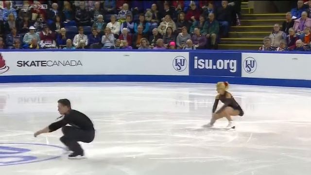 2014 Skate Canada International - Pairs SP - Kirsten MOORE TOWERS / Michael MARINARO смотреть онлайн