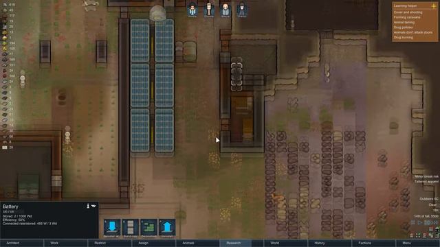 Let's Play RimWorld Alpha 16 - Ep 18 - Wanderlust - More Animals Join The Colony! смотреть онлайн