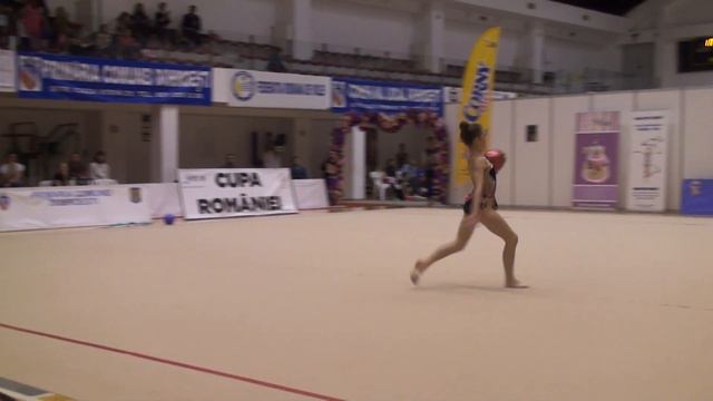 Alenia Biringer CSM Arad Junior Ball Cupa Romaniei Rhythmic Gymnastics 15 November 2018 смотреть онлайн
