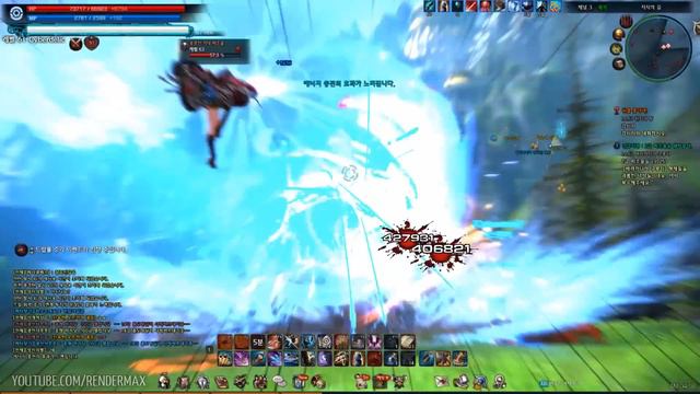 TERA - Arcane Engineer (Gunner) lvl 61~63 Gameplay - Annihilate Skill - KR смотреть онлайн
