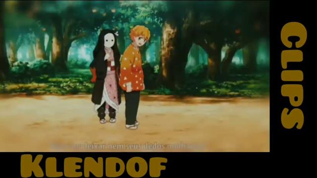 zenitsu e seu sonho com a nezuko Chan ❤️ смотреть онлайн