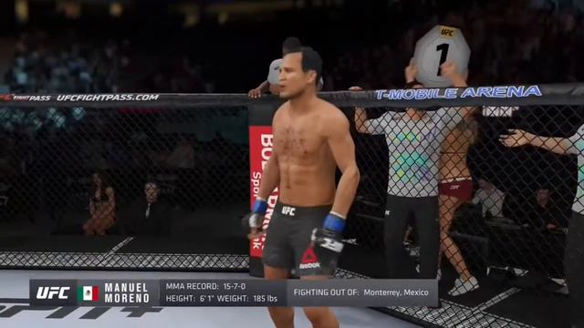 Justin Villante Vs Manuel Moreno - UFC 4 - the journey of Justin Villante смотреть онлайн