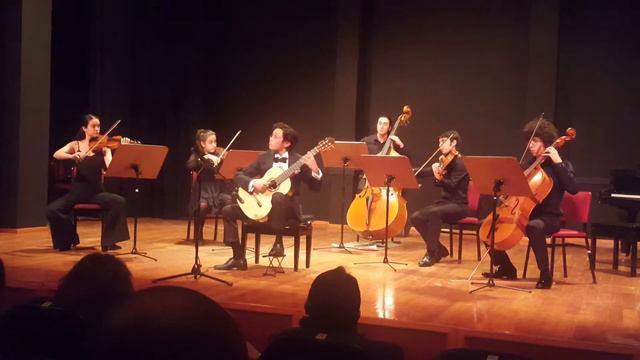Roland Dyens - Tango en Skai (Toprak Aktürel) Bilkent String Quintet