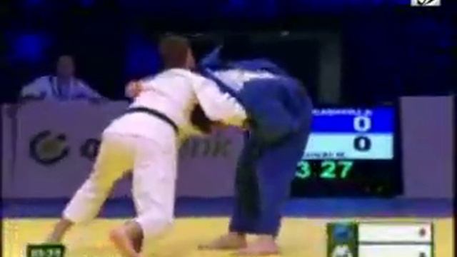 Judo EC 2008 Lissabon Kedelashvili (GEO) - Ungvari (HUN)