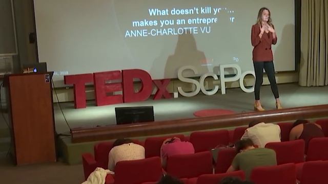 What doesn’t kill you… makes you an entrepreneur | Anne-Charlotte Vuccino | TEDxSciencesPo смотреть онлайн
