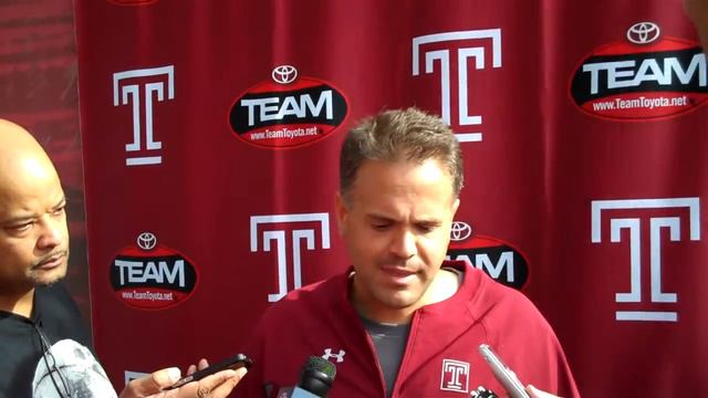 Temple Football Training Camp: Day 1 [August 5, 2013]