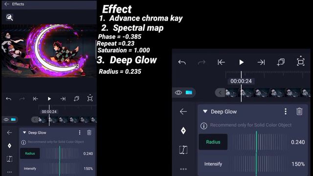 Alight motion (After motion cc) Glow effect editing tutorial смотреть онлайн