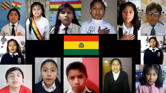 Himno Nacional de Bolivia - Coro de la Unidad Educativa "Luis Espinal Camp's Nro 1" смотреть онлайн