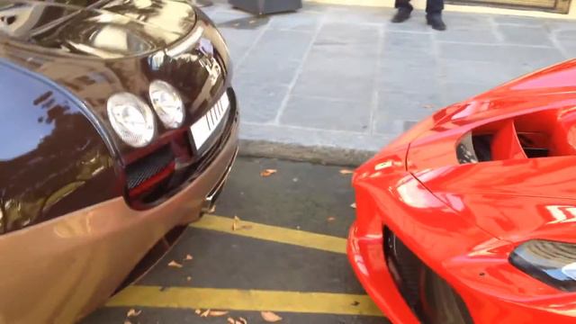 Extremely rare Bugatti Veyron Rembrandt + Ferrari LaFerrari + McLaren P1 смотреть онлайн