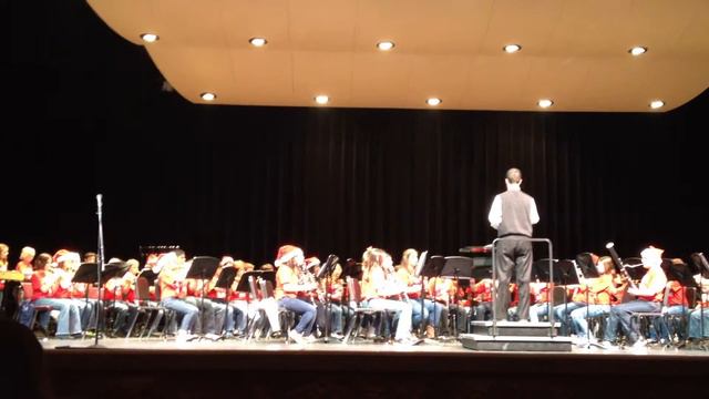 Barton Bobcat Band - Christmas Performance 2011