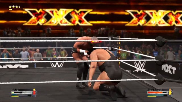 How To Break Ring In WWE 2K22 Andre The Giant Vs Triple H