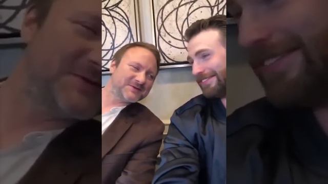 Chris Evans and Rian Johnson Manifesting their Musical Project.. смотреть онлайн