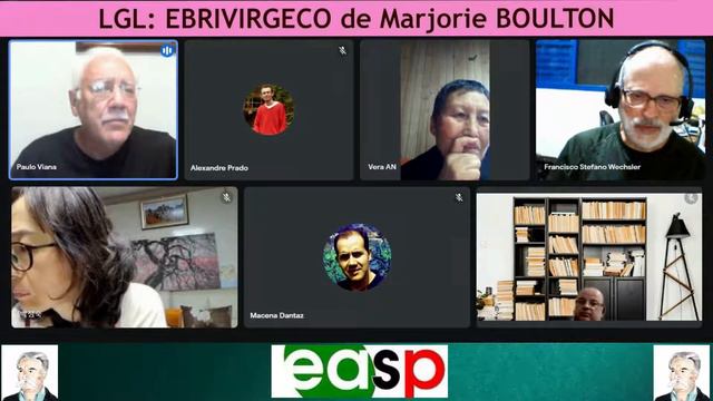 11 EBRIVIRGECO De Marjorie BOULTON (pridiskutita Teksto) - 7ª De Oktobro De 2021
