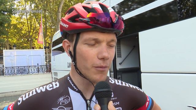 Nikias Arndt (Giant Alpecin) talks about his Vuelta a España 2016 смотреть онлайн