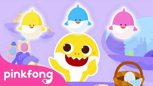 Happy Easter with Baby Shark! | Coloring Easter Eggs | Compilation | Song & Story | Pinkfong смотреть онлайн