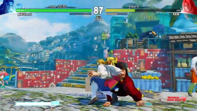 STREET FIGHTER 5 Vega Survival Extreme Gameplay [PS4] SFV-30