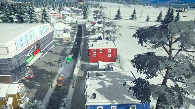Cities Skylines Snowfall, Release Trailer смотреть онлайн