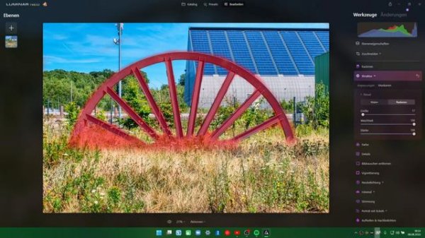 Luminar Neo Experiment I V1.2 I das Rad der Industrie I Dodge & Burn