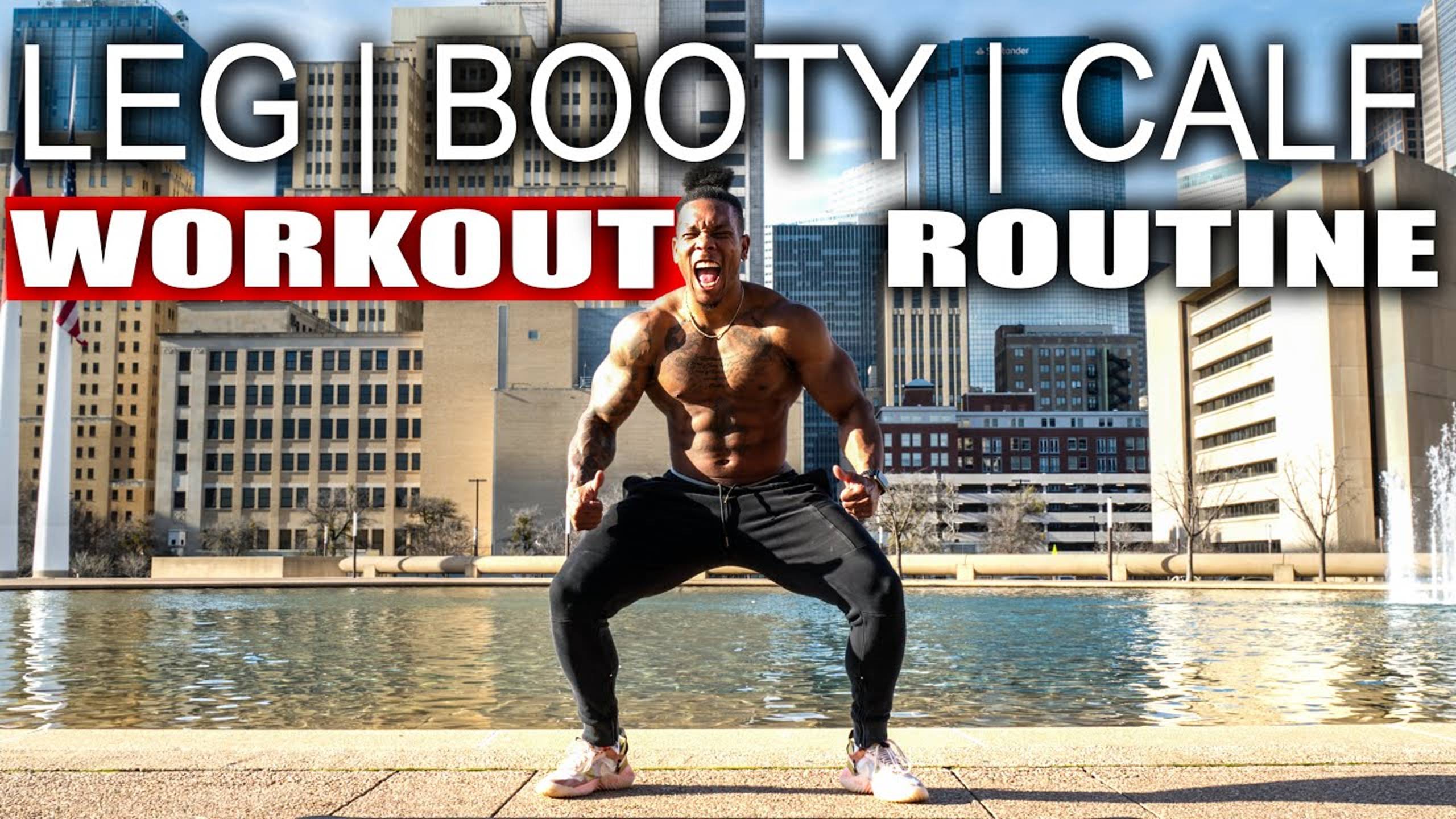 15 MINUTE EXTREME LEG WORKOUT(NO EQUIPMENT) - BullyJuice смотреть онлайн