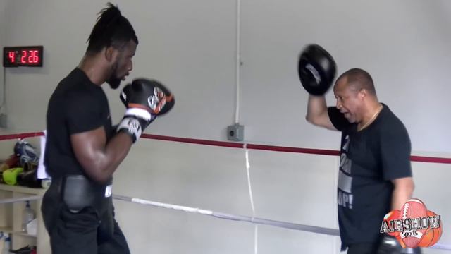 EFE AJAGBA Working MITTS W/RONNIE SHIELDS