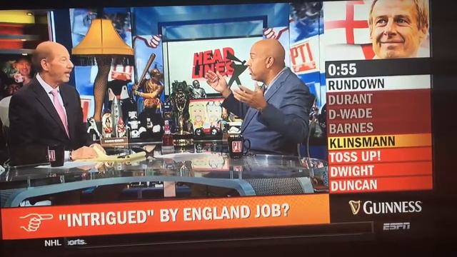 PTI on Klinsmann to England смотреть онлайн