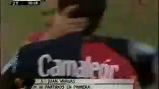 Golazo de Juan Manuel "El loco" Vargas a Boca смотреть онлайн