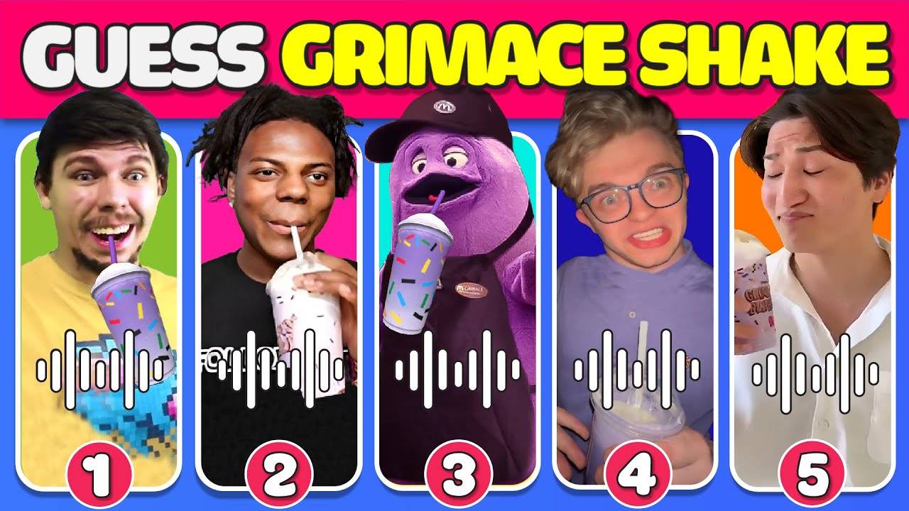 Can Guess Grimace Shake_ _ TikTok Meme, MrBeast, IShowSpeed, Ohio Final Boss, CG5 смотреть онлайн