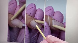 Как ПРАВИЛЬНО раскрыть КАРМАН КУТИКУЛЫ апельсиновой палочкой