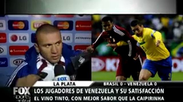 Renny Vega Satisfecho Por Empate Ante Brasil