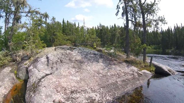 Hagen Gage #10 - great lunch spot surrounded by rapids смотреть онлайн