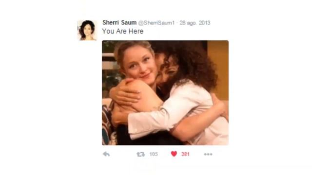 Sherri Saum & Teri Polo | Love tweets | смотреть онлайн