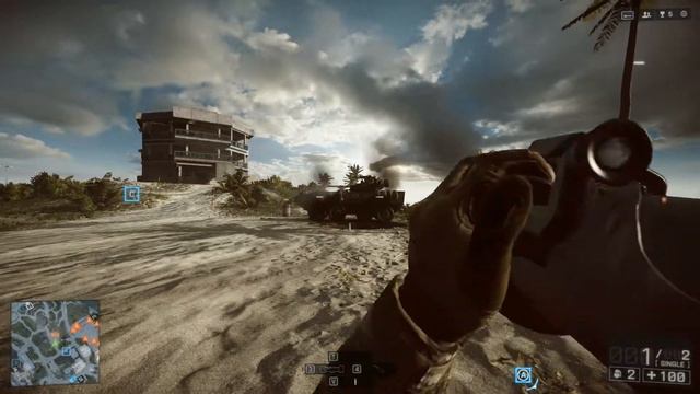 Battlefield 4 Armor Testing- Angling and Blowtorches смотреть онлайн