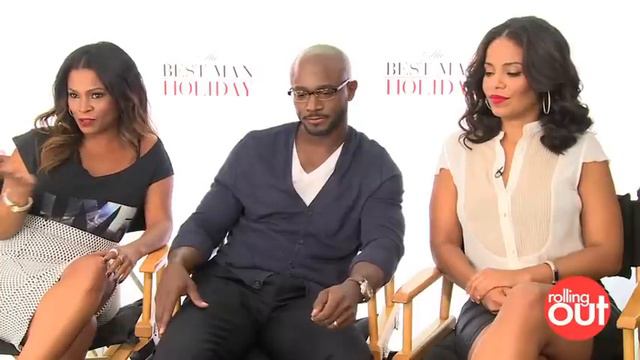 Nia Long says she PUNCHED Sanaa Lathan on set of Best Man Holiday! смотреть онлайн