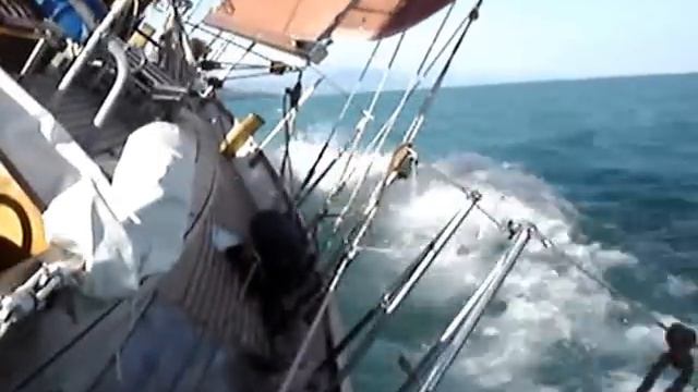 Yacht Colin Archer Auf Dem Neuenburgersee