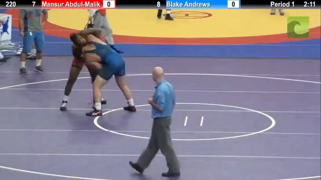 220 Mansur Abdul-Malik Vs. Blake Andrews
