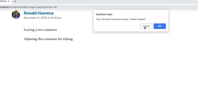 Simple Comment Editing смотреть онлайн