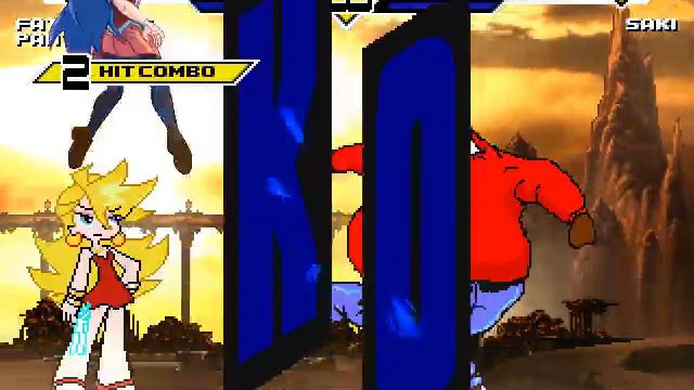 Fat Albert and Panty vs Saki Tsuzura MUGEN BATTLE смотреть онлайн
