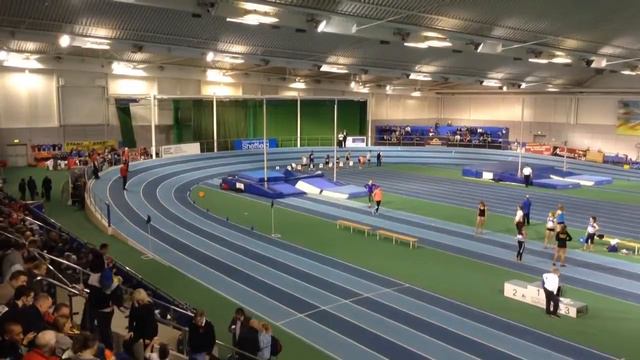Emily Stewart 60m Northern Athletics Open Sheffield 08.11.14