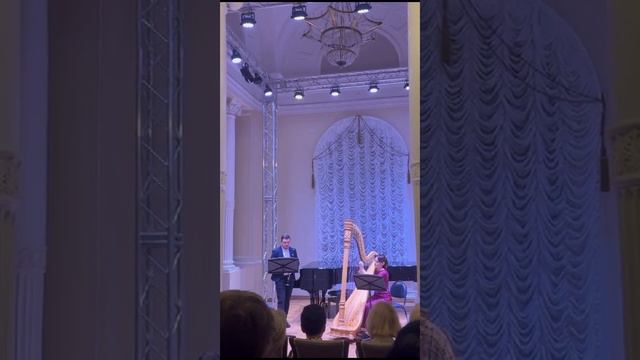 Franz Poenitz, Capriccio For clarinet and harp. Daniil Paseka, clarinet, Elizaveta Stavtseva, harp смотреть онлайн