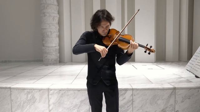 HK Gruber - Four Pieces For Solo Violin Op.11 | Junya Makino