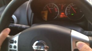 Nissan Note E11 1.6L HR16DE AT активация круиз-контроля.