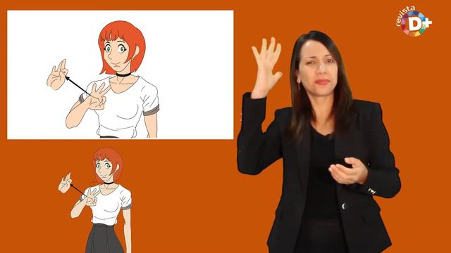 A Configuração de mão na composição dos SINAIS | Espaço da Libras da Revista D+ | Rafaella Sessent смотреть онлайн