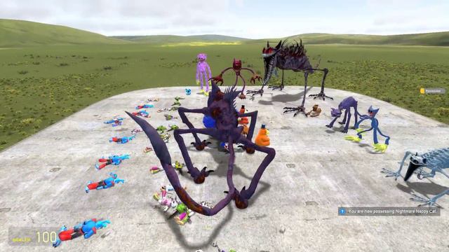 What if I Become Every MONSTER in Poppy Playtime Chapter 3 Garry's Mod! смотреть онлайн