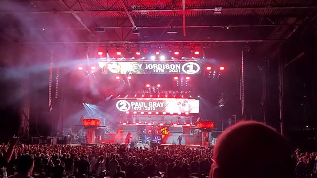 Slipknot Joey Jordison and Paul Gray tribute live at Starlake Pavillion in Burgettstown PA смотреть онлайн