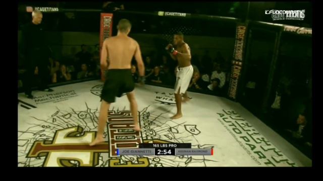 Giannetti vs Raymond 2 - Cage Titans 45 смотреть онлайн