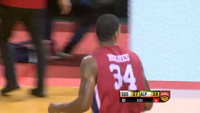 Bobby Ray Parks Jr. Finds James Hughes For The Two Handed Jam